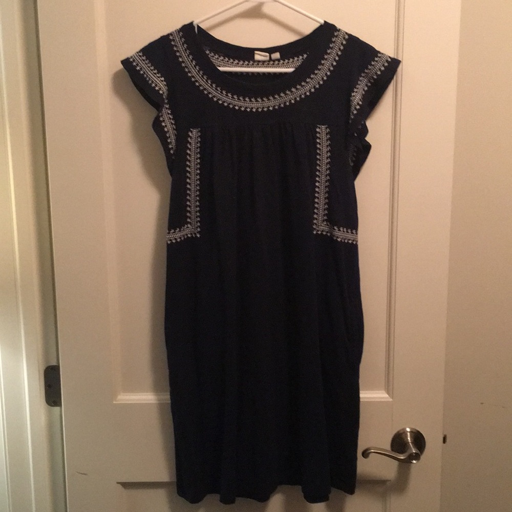 Gap summer dress navy blue